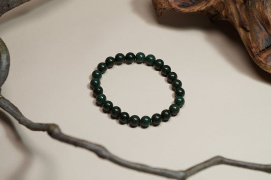 Lavender & Benzoin Floral Herbal Bead Bracelet