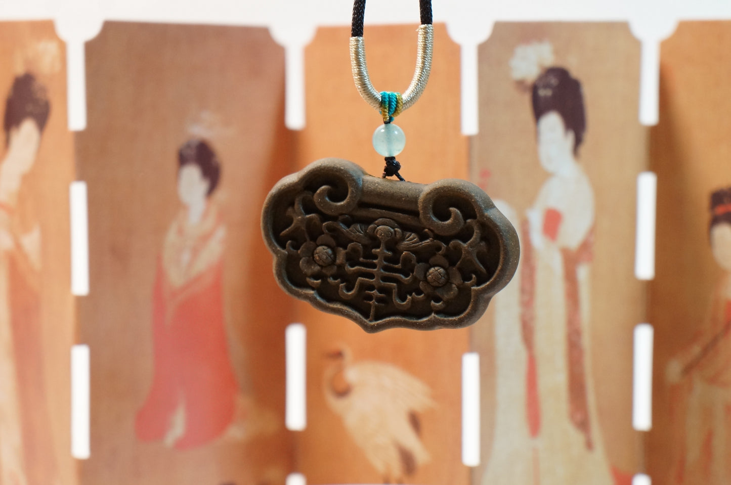 Ruyi Blessing Incense Pendant