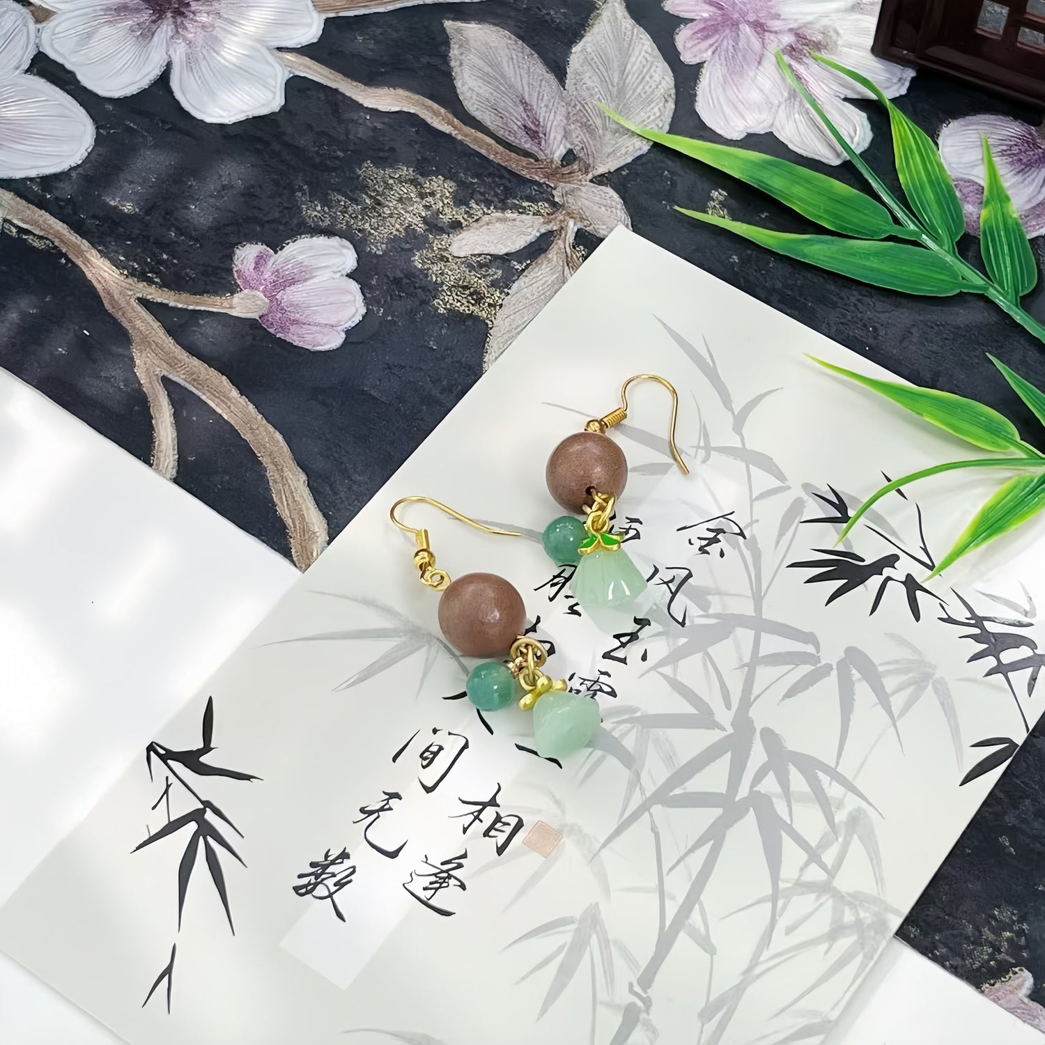 Herbal Beads Earrings