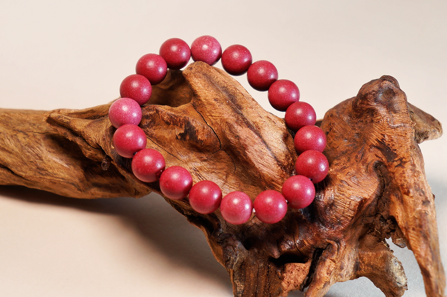 Velvet Rose & Agarwood Minimalist Bracelet