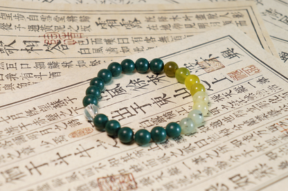 Vitality Wood Element Gradient Bracelet