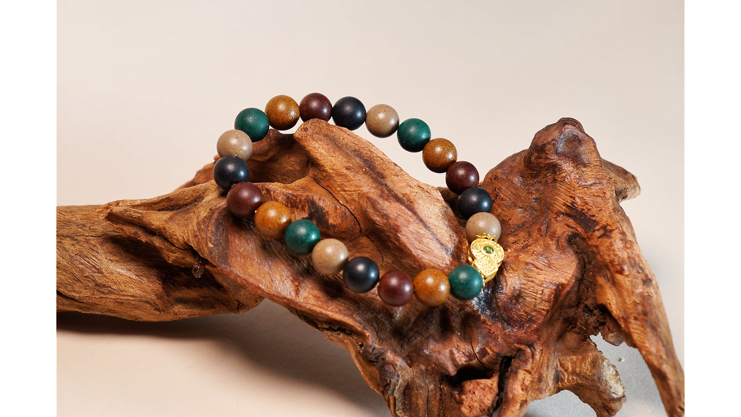 Universal Harmony 5-Element Gemstone Bracelet