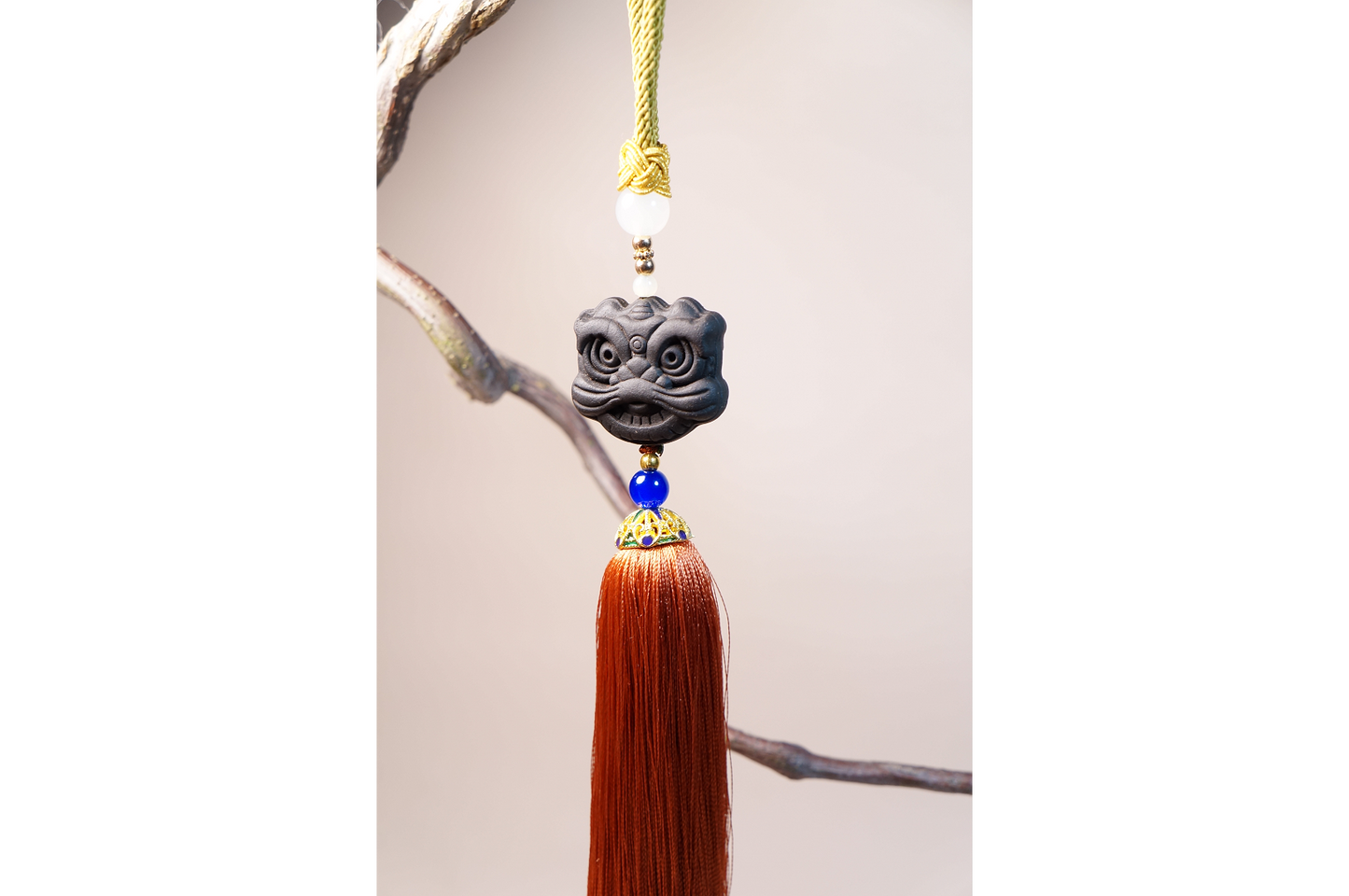 Guardian Lion Aromatic Car Charm