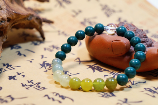 Vitality Wood Element Gradient Bracelet