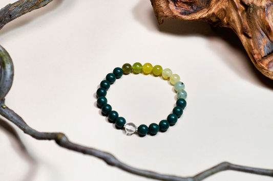 Vitality Wood Element Gradient Bracelet
