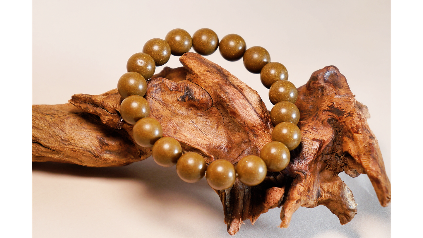 Rooted Earth Element Ginger Bead Bracelet