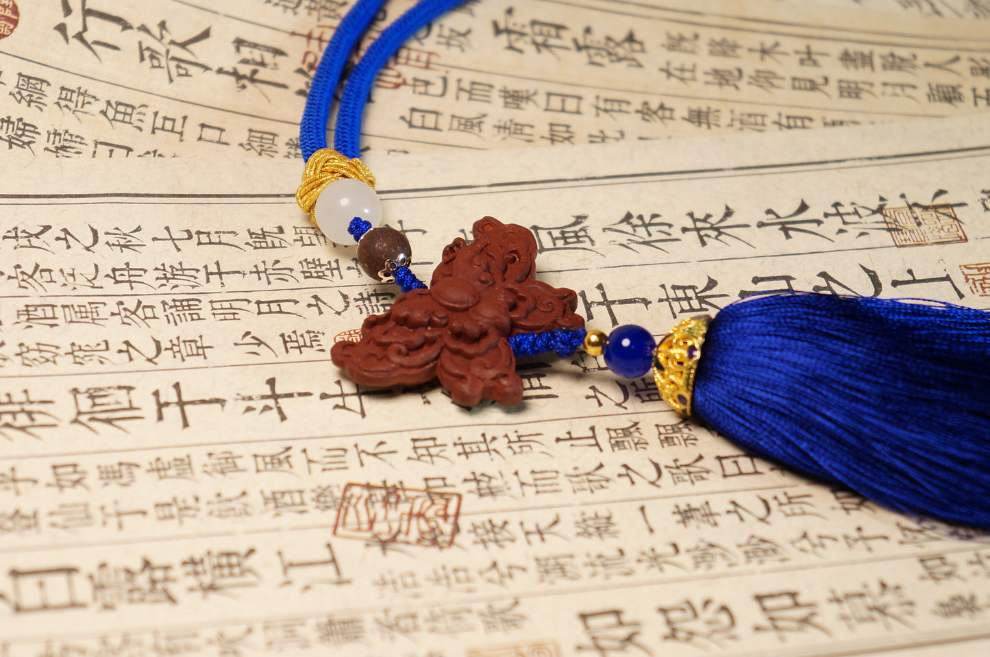 Rose Butterfly Incense Pendant