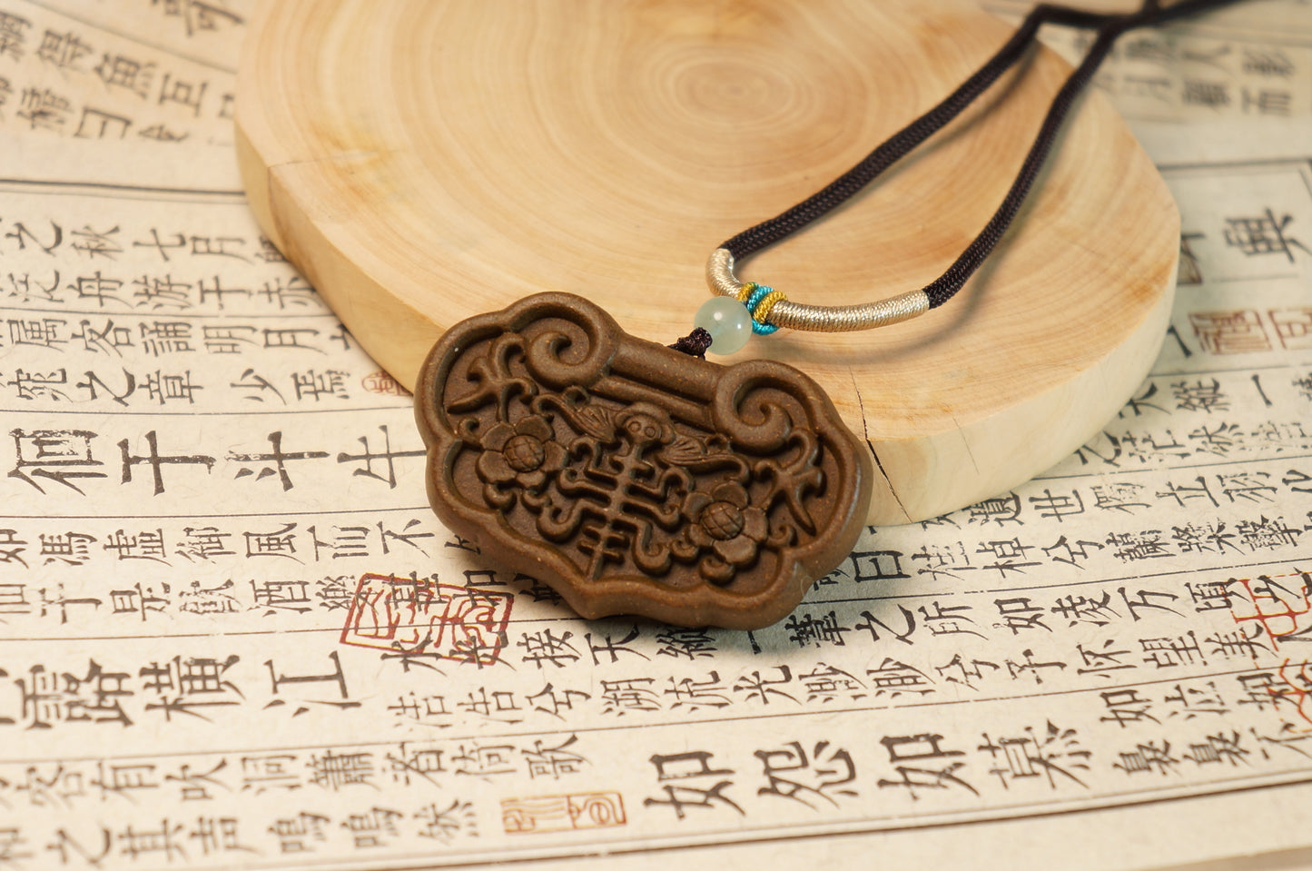 Ruyi Blessing Incense Pendant