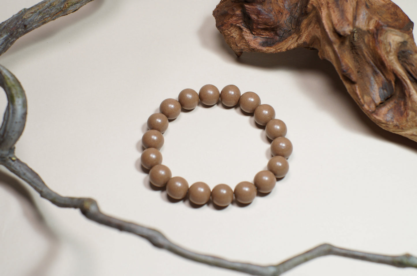 Jasmine & Rose Floral Herbal Bead Bracelet