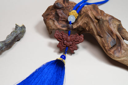 Rose Butterfly Incense Pendant