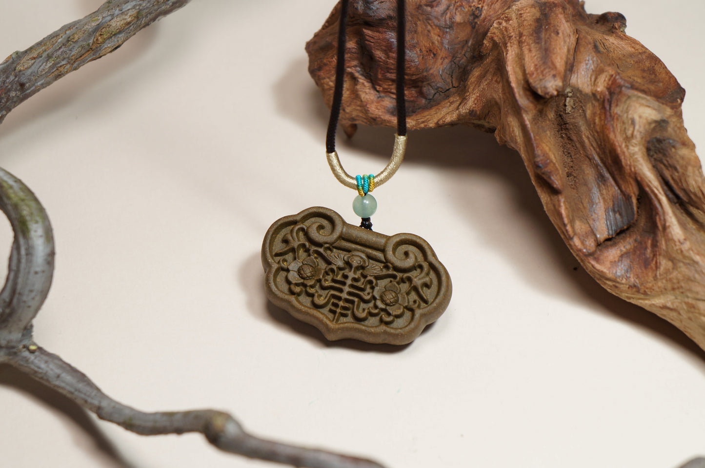 Ruyi Blessing Incense Pendant
