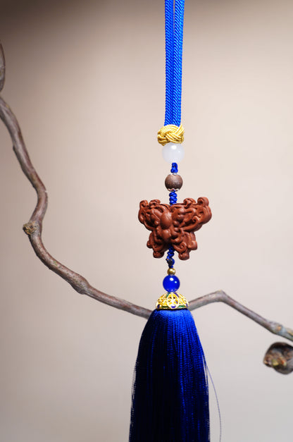 Rose Butterfly Incense Pendant