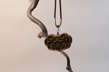 Ruyi Blessing Incense Pendant