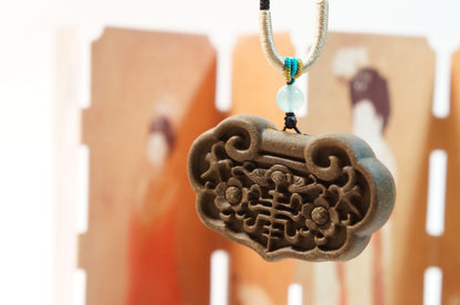 Ruyi Blessing Incense Pendant